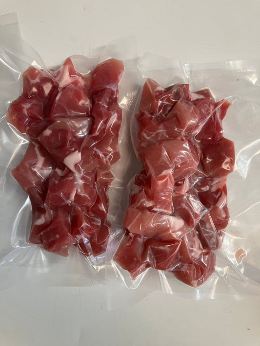Bacon cubes