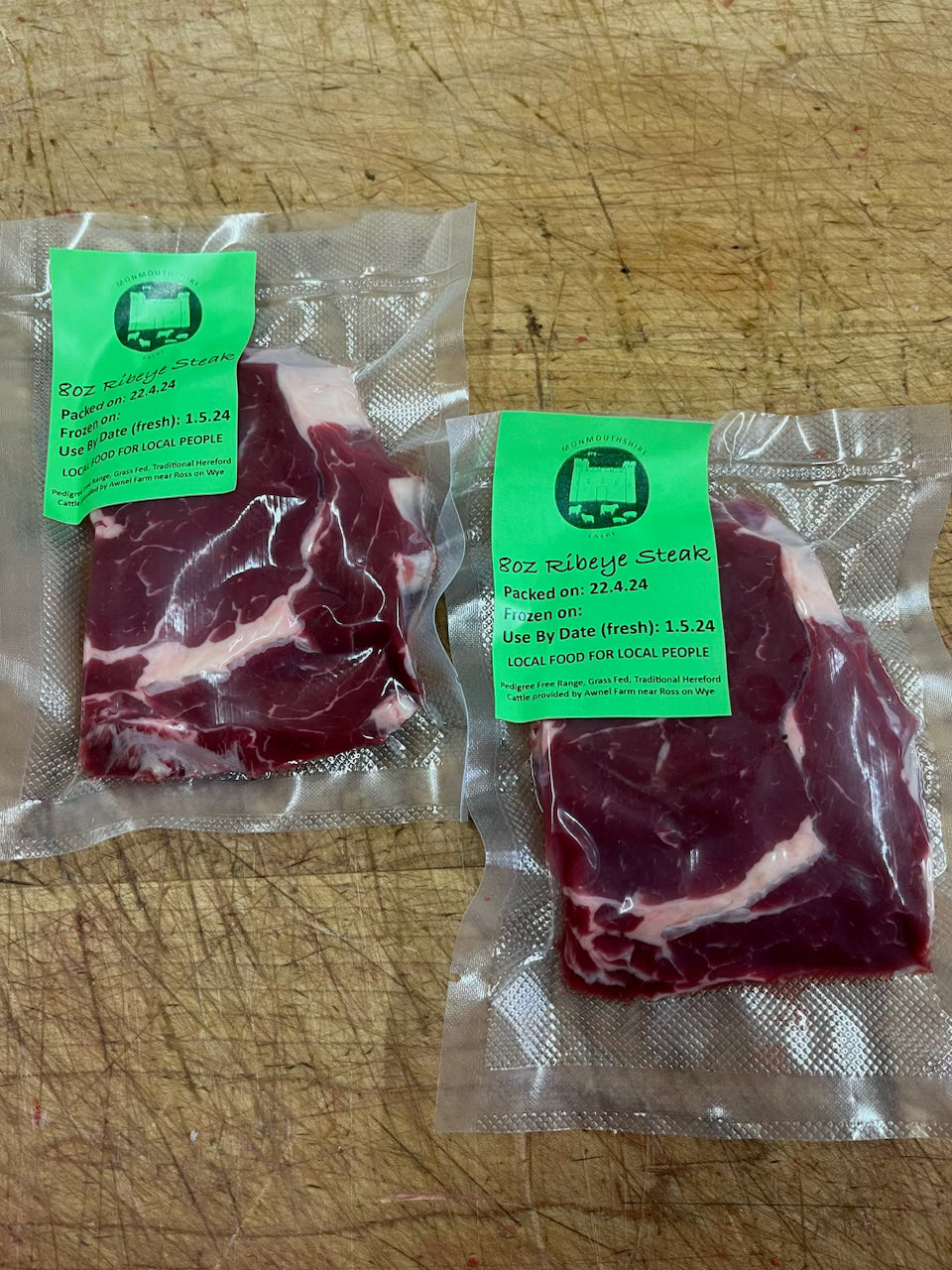 Ribeye steak 8oz