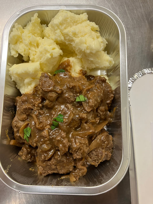 Meatballs with mash